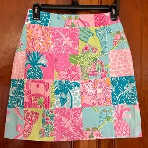 Vintage Lilly Pulitzer Skirt Size 2